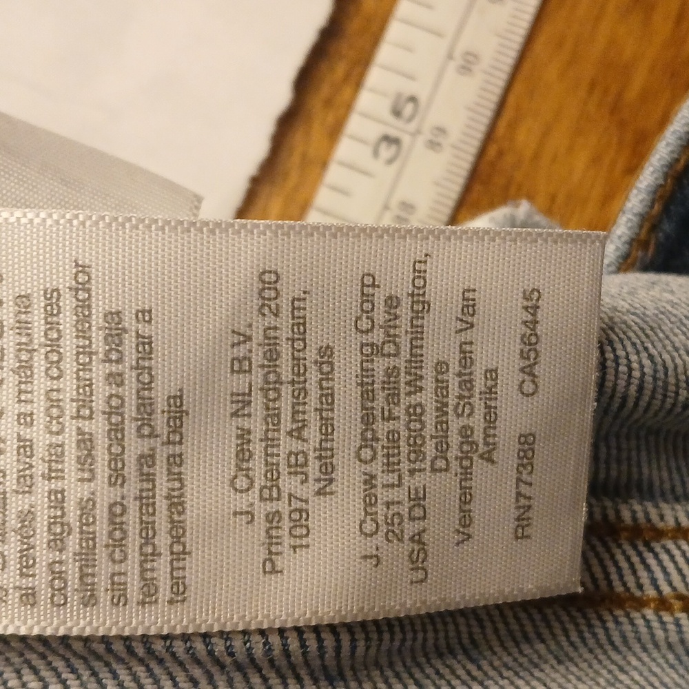 Madewell Perfect Vintage Jean, size 24, women's, high rise - Picture 9 of 9